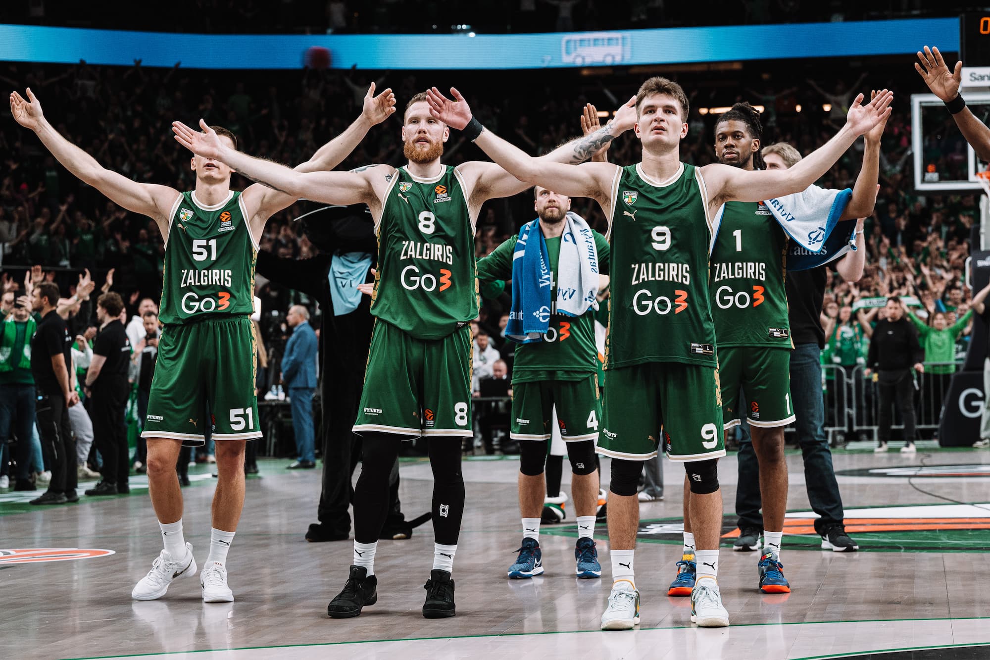 Žalgirio biudžetas žaidėjų algos
