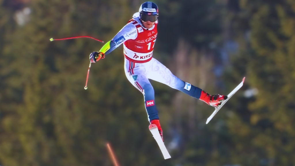 Kitzbuhel Slalomas gigantas 2026