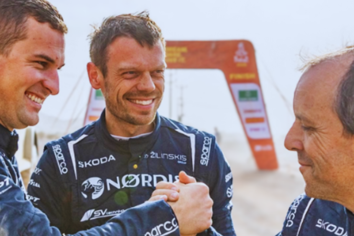 Vaidotas Zala Dakaro ralis 2026 pergale