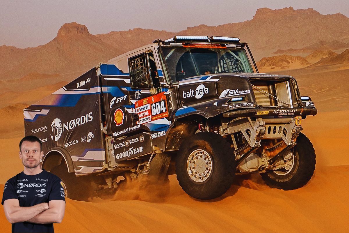 Vaidotas Zala Sunkvezimiai 2026 Dakaras