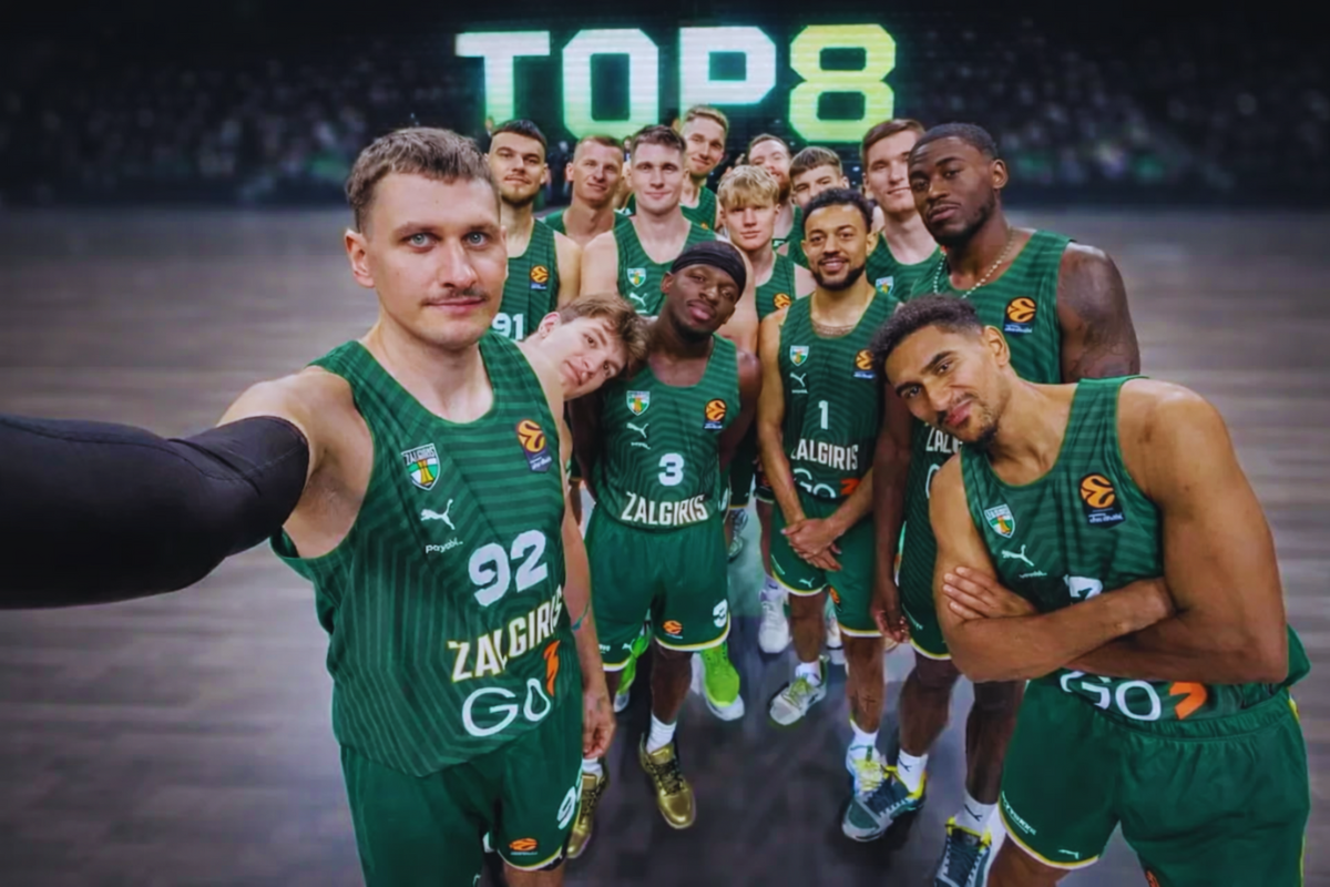 Zalgiris TOP8 atkrintamosios Eurolyga
